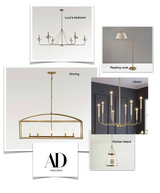 5-10 Coordinating Light Fixtures